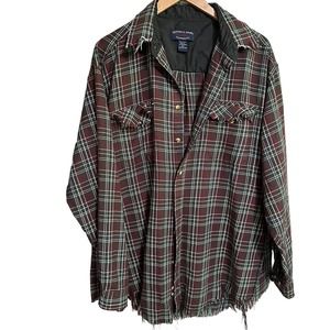 Sutter & Grant Plaid button down XLT